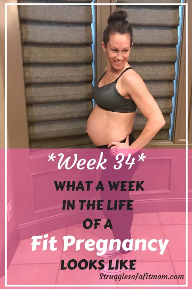 Week 34: Fit pregnancy update