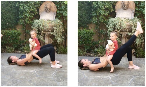 Quick home workouts with kids