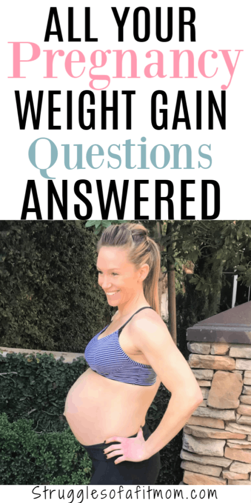 All your pregnancy weight gain questions answered. After three pregnancies, I've learned a lot about weight gain during pregnancy. Discover how much weight you should gain during pregnancy and how the weight is distributed to you and your baby. Learn what to expect about pregnancy weight gain.
