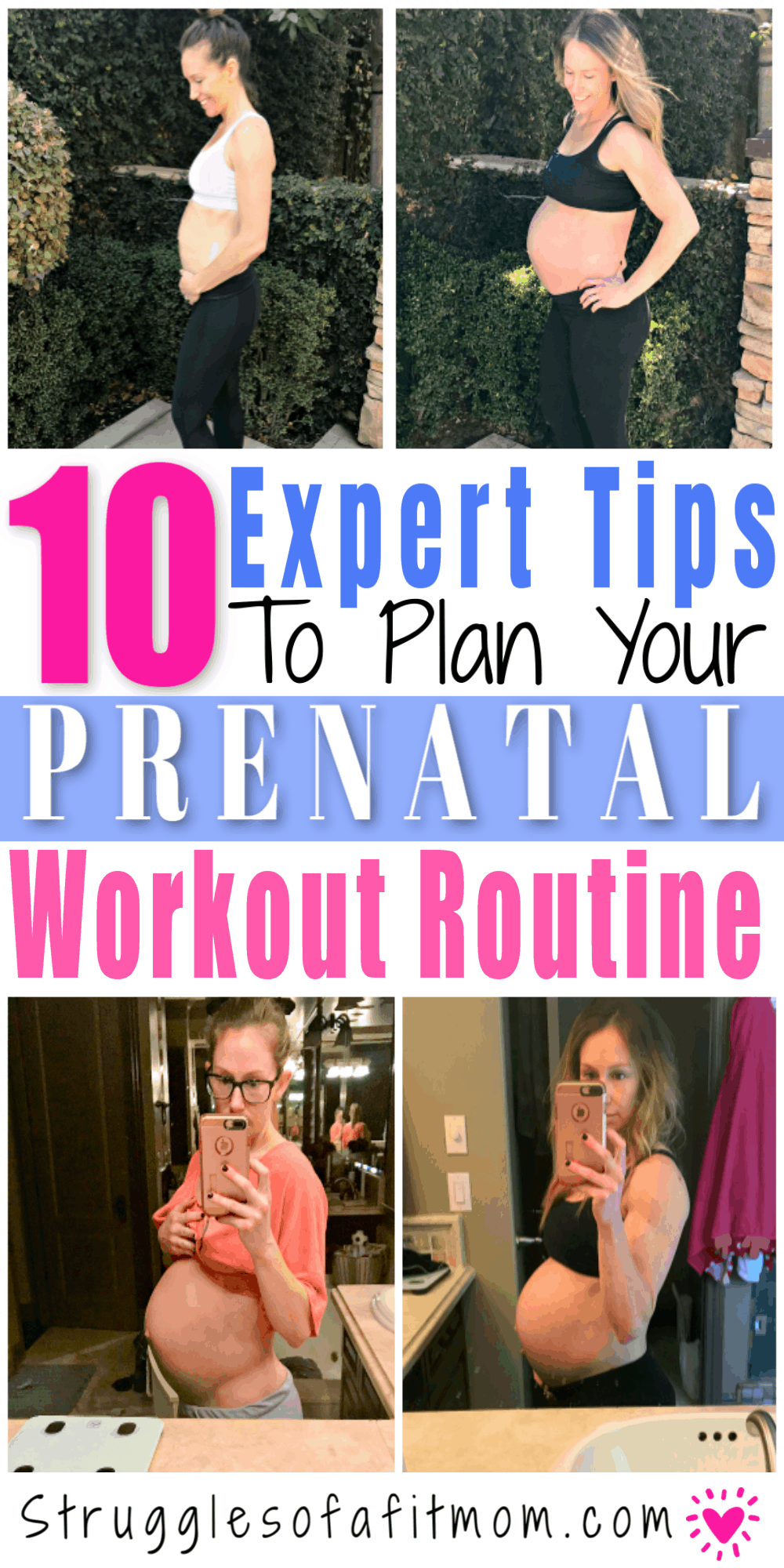 prenatal fitness workout routine