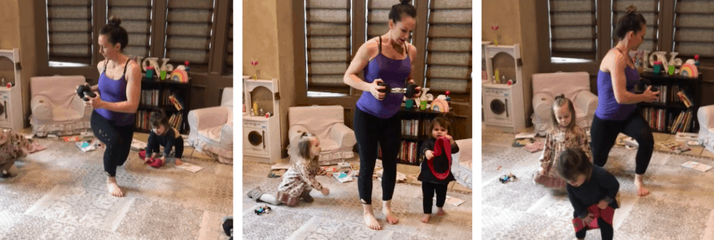 Prenatal Home Exercise- Reverse Lunge Twist