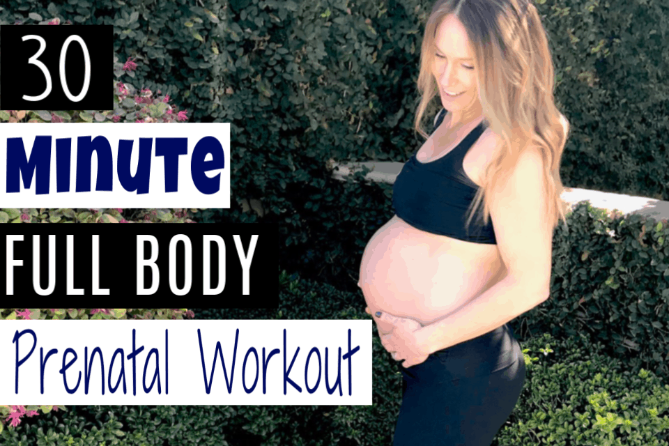 30 minute full body prenatal workout
