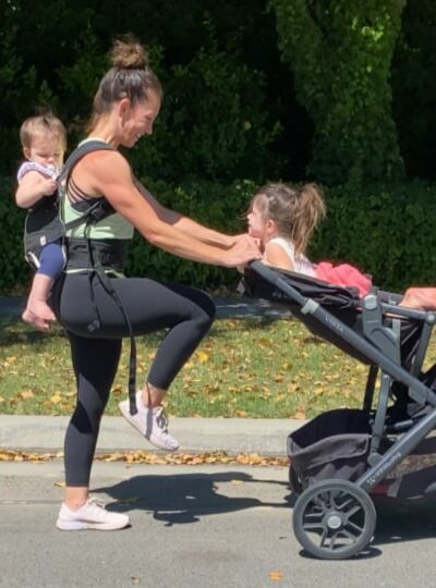 stroller exercises to tone your legs