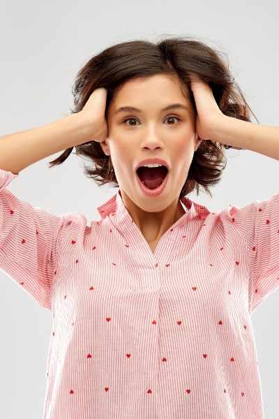 Mom pulling hair from mom burnout