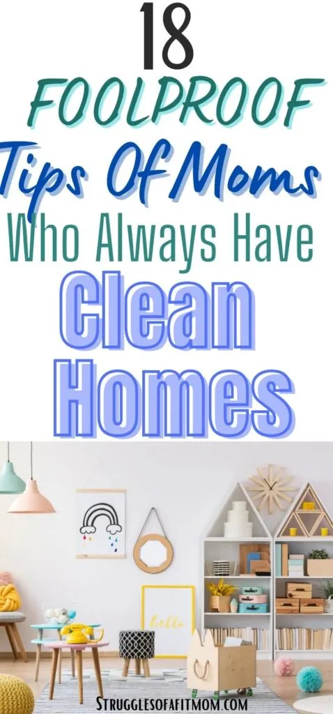 simple solutions to keeping a house clean with kids