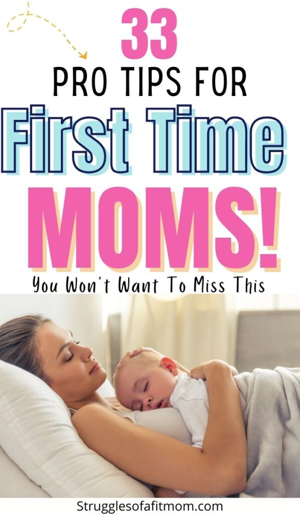 Tips for first time mom. Mom with new baby