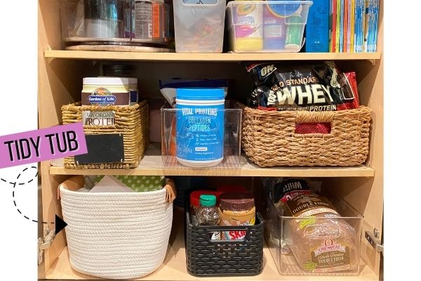 Storage containers to help organize miscellaneous stuff