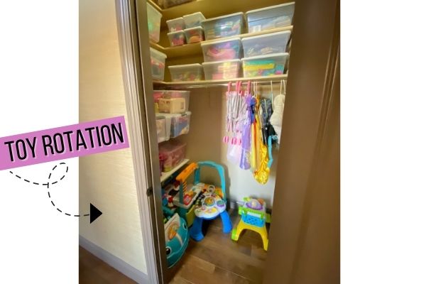 Toy storage ideas to keeping house clean with kids