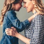 picture of mother and daughter. uplifting strong mom quotes