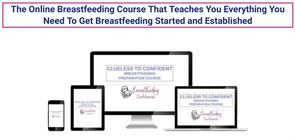 online breastfeeding course for new moms