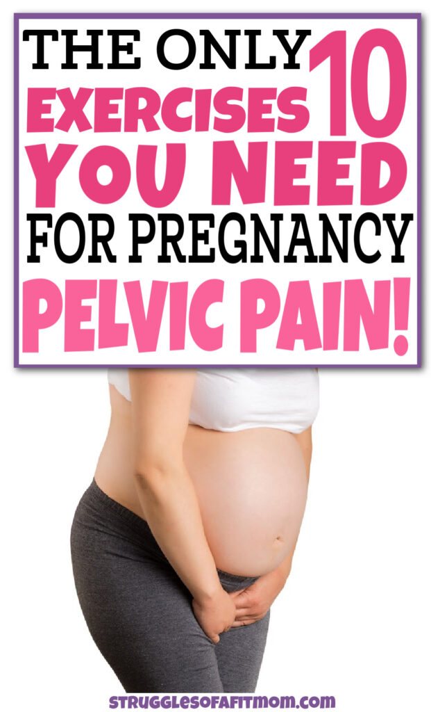 image women crossing legs from pelvic pain pregnancy