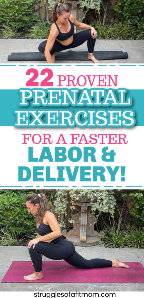 22 Exercises To Prepare Your Body For a Better Labor Experience